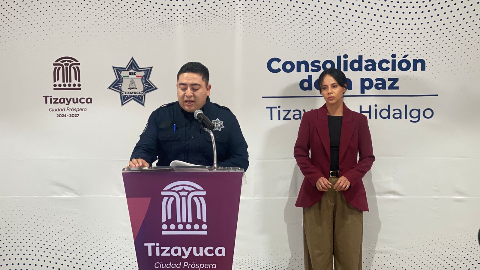 Autoridades de Tizayuca informaron sobre operativos y acciones de prevención