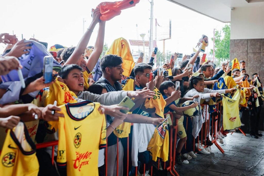América desata euforia en Pachuca previo a duelo clave del Clausura 2025