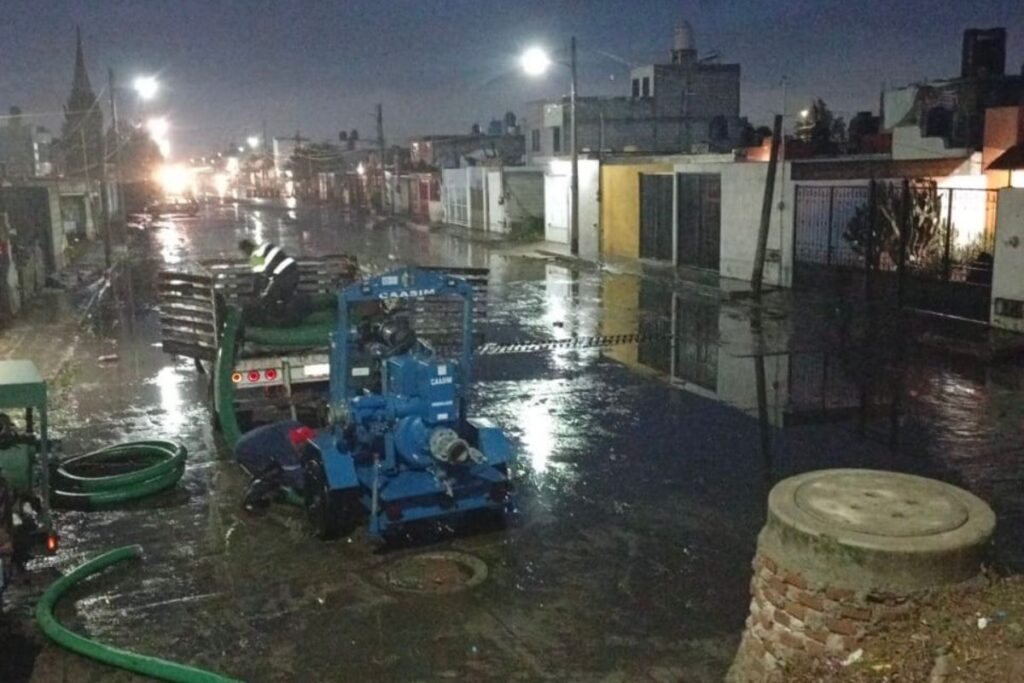 Caasim destaca que lluvias recientes recargan los mantos acuíferos de Pachuca