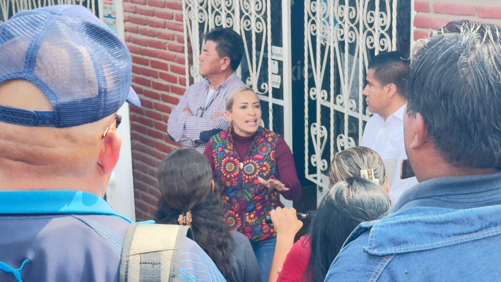 Los inconformes fueron atendidos por la alcaldesa de Tepeji, Tania Valdéz Cuéllar