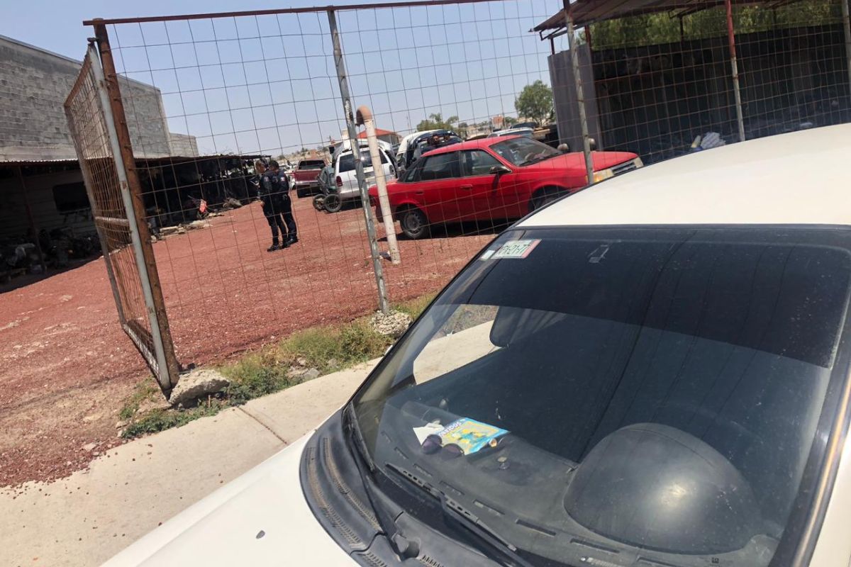 La dueña reconoció su automóvil en el deshuesadero Autopartes Soto
