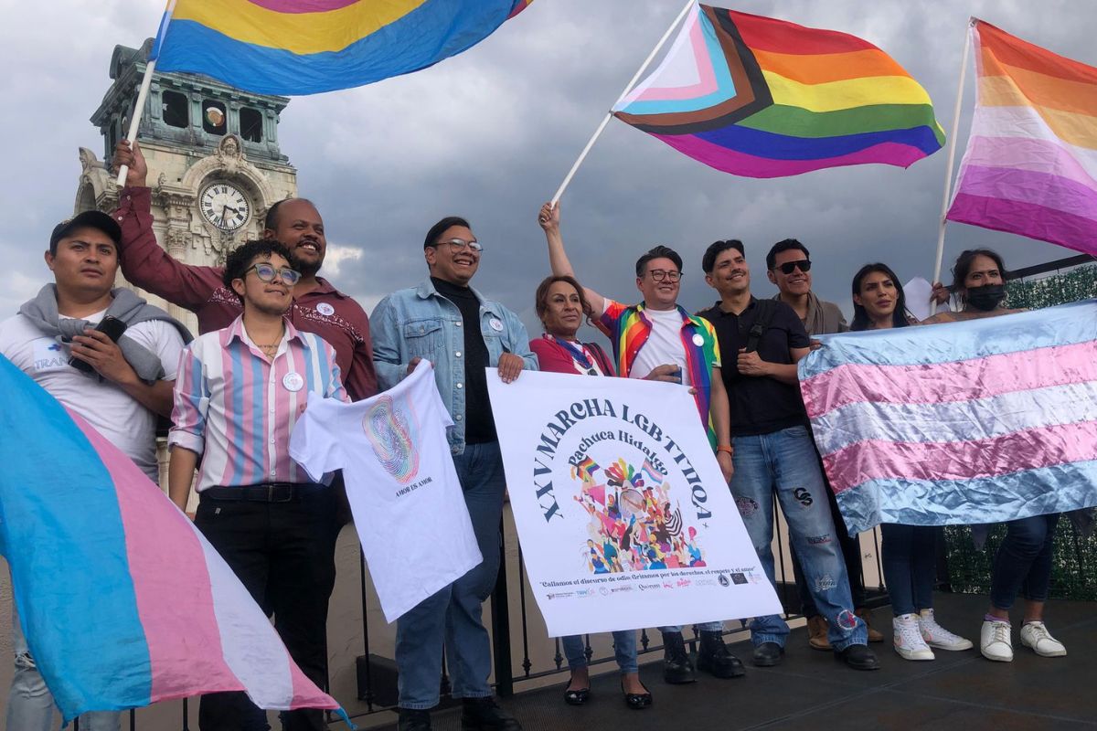 Colectivos y asociaciones se unen para fortalecer la marcha LGBTTTI+ en Pachuca 