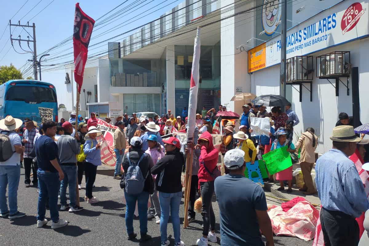 Acuden a Pachuca para exigir la liberación de presos políticos de Progreso e Ixmiquilpan