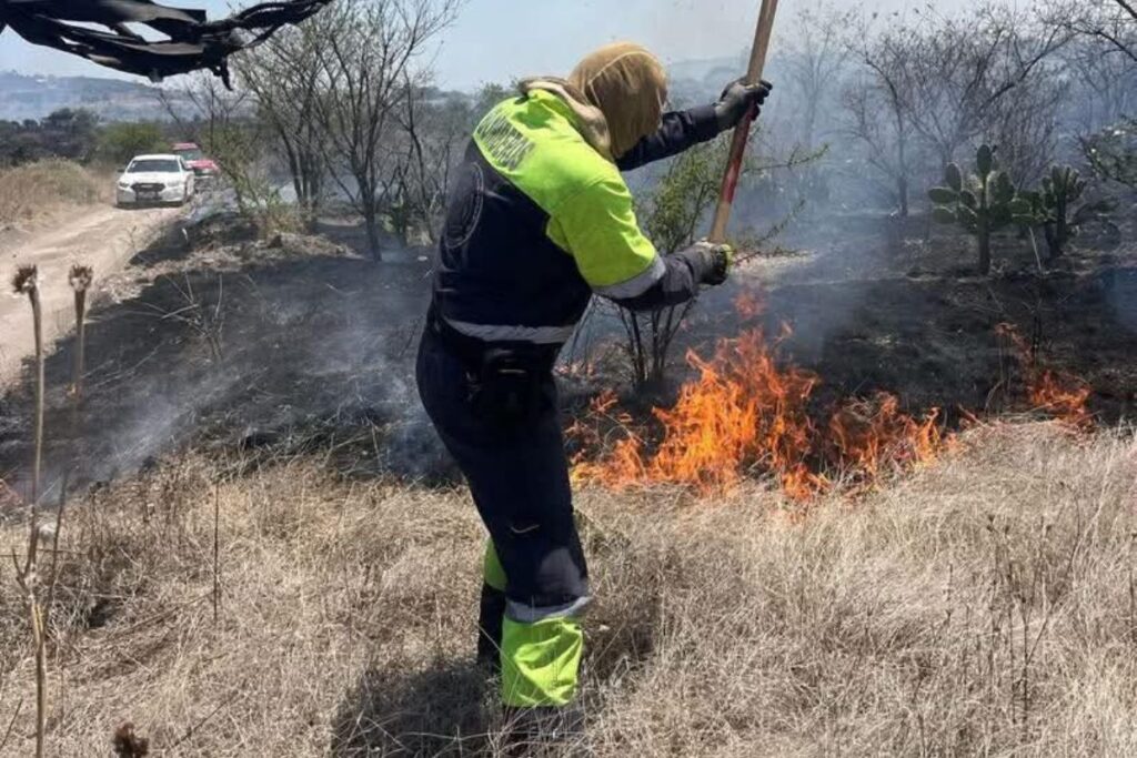 Incendios en Tepeji del Río rebasa límites territoriales del municipio, afirman