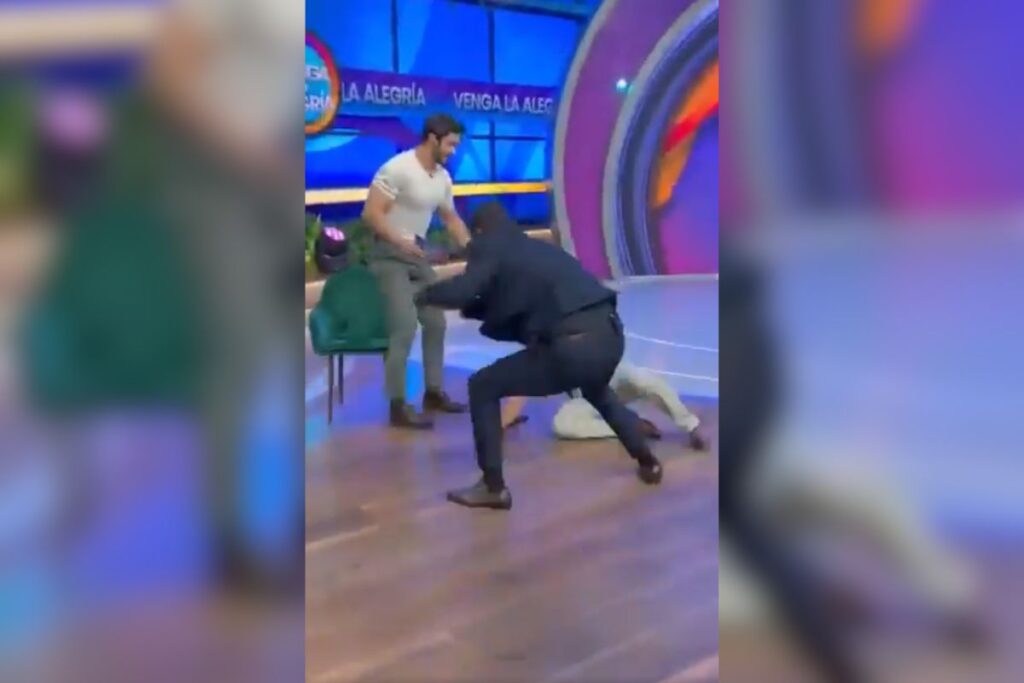 Venga la Alegría se convierte en ring por pelea entre Alberto del Río... ¡y hasta los conductores!
