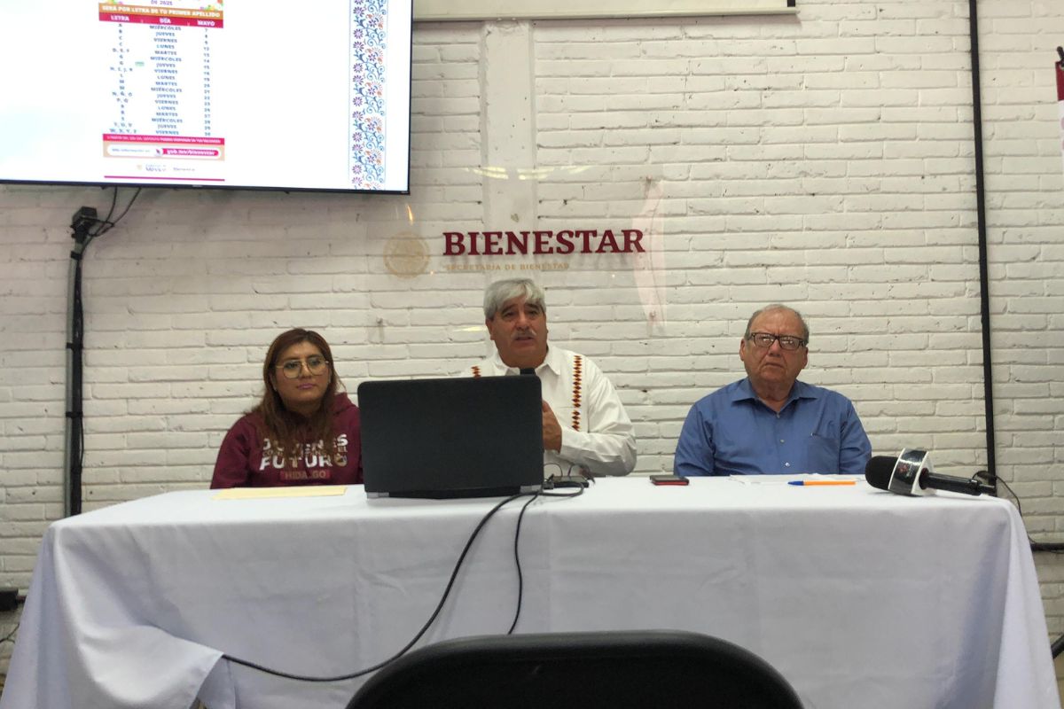 Mendoza Zenteno calculó que este 2025 serán dispersados alrededor de 450 millones de pesos en Hidalgo para el programa | Foto: Carmen Hernández