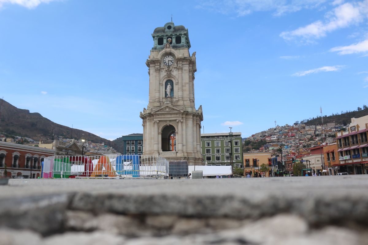 La remodelación del Reloj Monumental la realizará el ayuntamiento de Pachuca | Foto: Juan Martínez