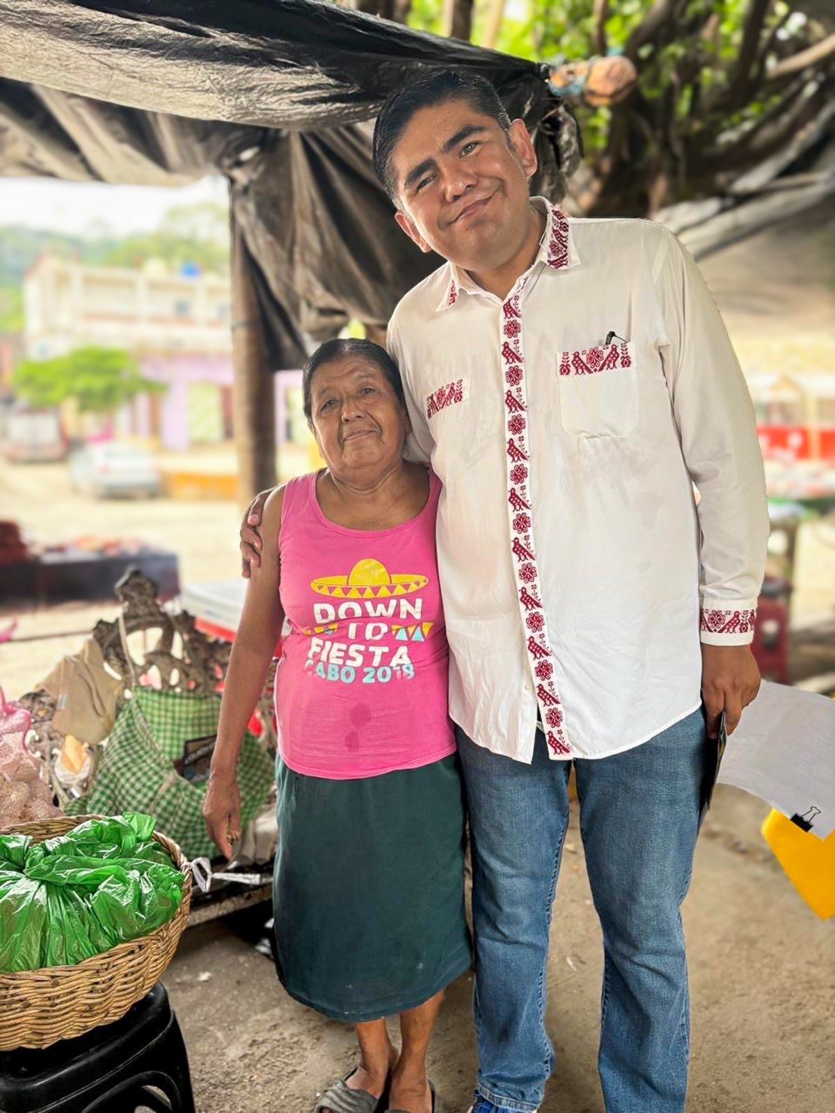 Germán Jaén León, candidato indígena con 13 años de trayectoria en el Poder Judicial Federal, concluyó su campaña para ocupar el cargo de juez de distrito en competencia mixta