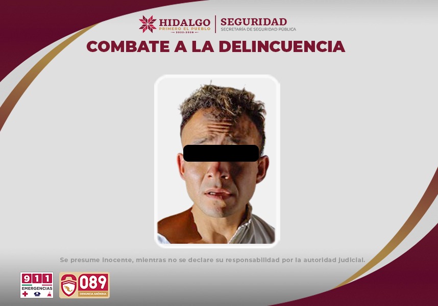 Detienen a presunto huachicolero con 3 mil litros de huachicol en Pachuca