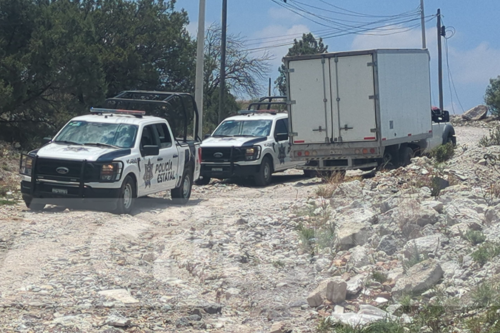 Autoridades custodian el sitio de Velillo, Mineral de la Reforma, para las diligencias