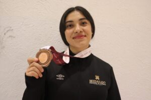 ¡Bronce con garra! Sofía Pelcastre arranca fuerte para Hidalgo en el judo de Nacionales Conade