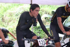 Iván Aguilar, ciclista hidalguense, afina su preparación rumbo a los Panamericanos Junior Asunción 2025