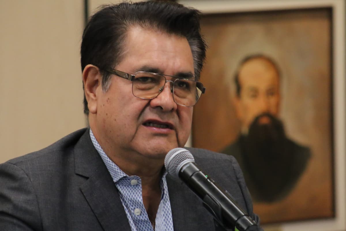 La colaboración entre el Gabinete de Seguridad de Hidalgo y las autoridades de Puebla permitió la localización de los menores, dijo Guillermo Olivares Reyna / Foto: Juan Martínez 