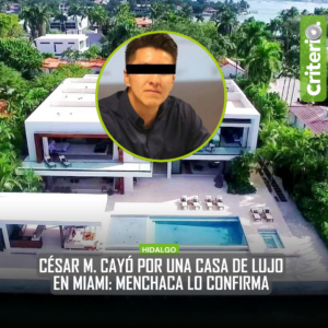 Julio Menchaca confirmó que César M. enfrenta acusaciones por peculado