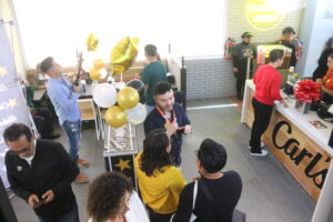 Ubicada en una de las zonas más transitadas de la ciudad, la nueva sucursal representa un nuevo punto de encuentro para los habitantes