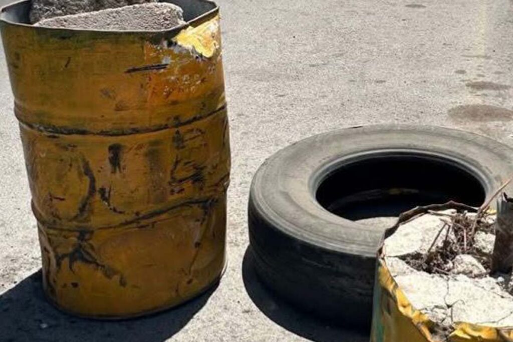 Se han llevado a cabo labores de retiro de objetos colocados en la vía pública