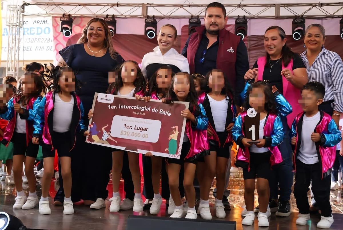 Con entusiasmo, talento y una participación destacada de escuelas locales, concluyó el Primer Intercolegial de Baile de Tepeji del Río, un evento que impulsó el arte y la cultura entre niñas, niños y adolescentes del municipio