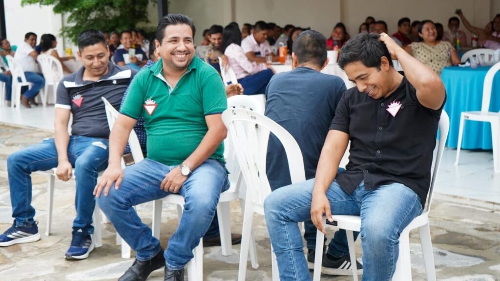 La actividad, impulsada por el gobierno municipal de Huejutla incluyó dinámicas y juegos