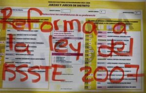 Las consignas van desde denuncias sociales hasta expresiones personales de inconformidad.