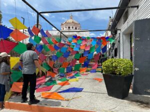 El conflicto por los papalotes deja al callejón sin uno de sus principales atractivos
