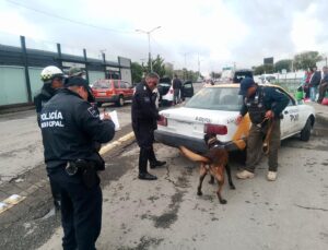 Personal de Tránsito y Vialidad de Pachuca supervisa el transporte público