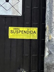 La barda formaba parte del histórico Camino Real, conectado con el puente de piedra del barrio Progreso La Otra Banda