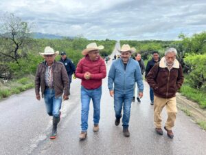 Autoridades realizaron un recorrido por las zonas afectadas de Chapantongo