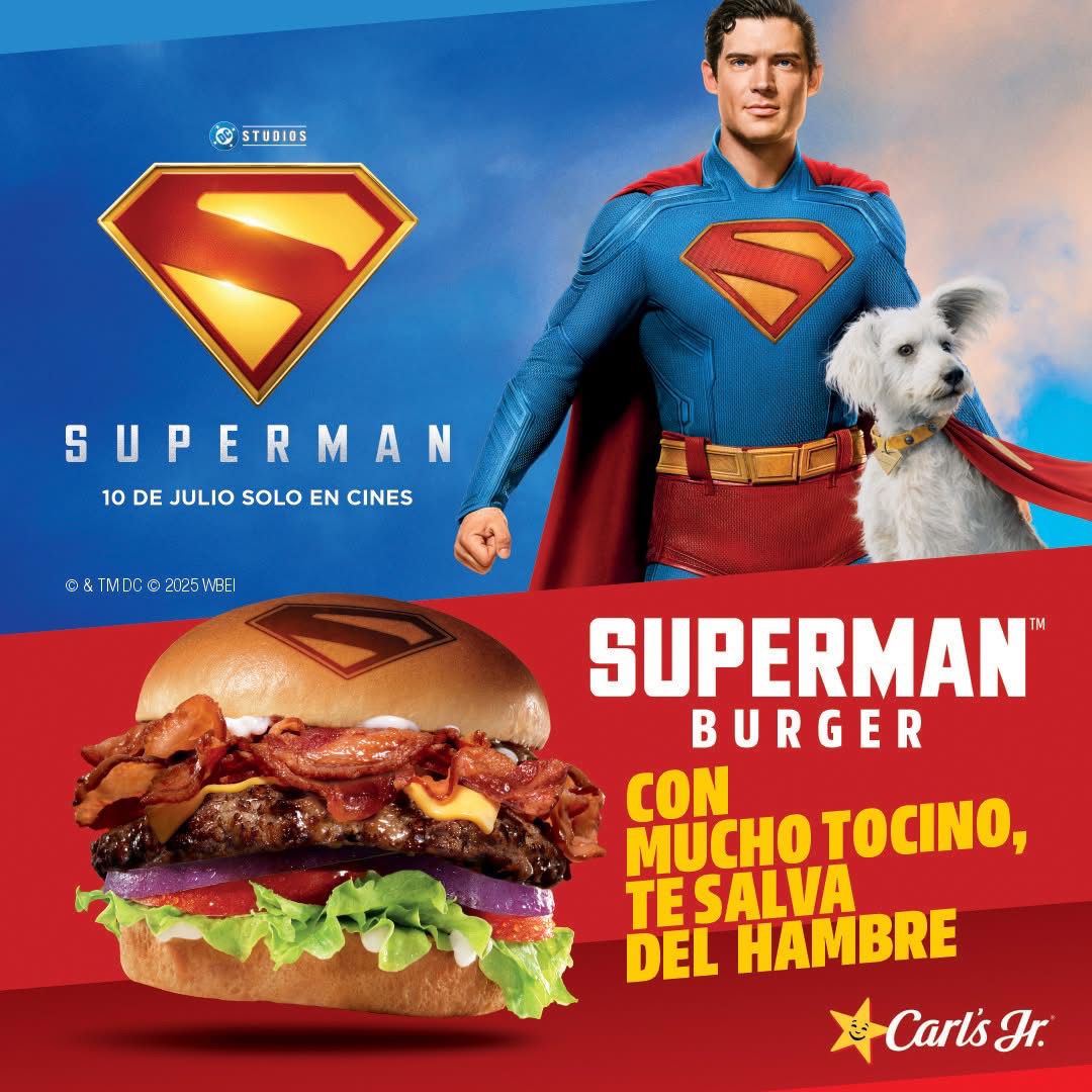 La Superman Burger es la combinación perfecta de sabor y emoción