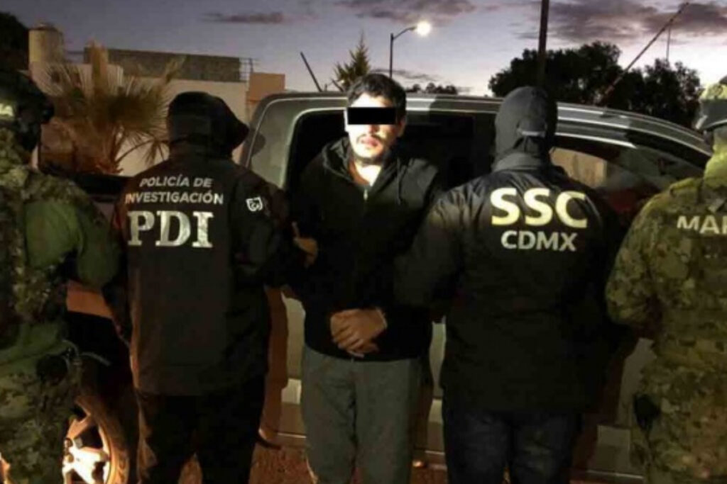 Óscar el Lunares, detenido en Tolcayuca, fue señalado como uno de los líderes de la Unión Tepito