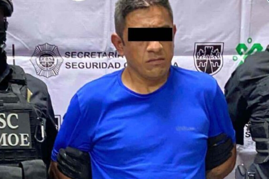 Jonathan Armando A. G., detenido en Tizayuca, supuesto integrante de la Unión Tepito