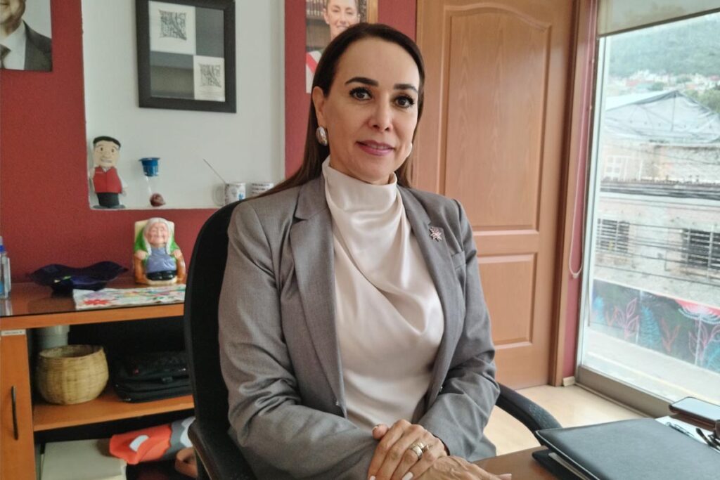 Ariadna Penélope Apodaca Sinsel, titular de l Instituto para las Personas Adultas Mayores en Hidalgo