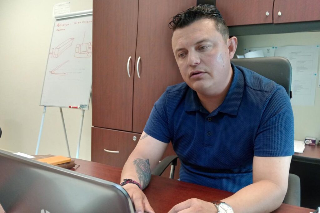 Armando Pérez Alcíbar, secretario de Desarrollo Urbano, Obras Públicas y Medio Ambiente