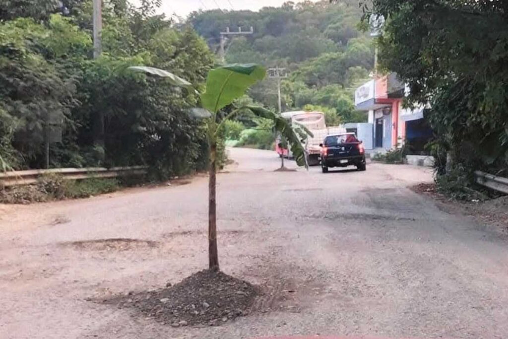 En temporada de lluvias la situación empeora, pues los baches se vuelven trampas peligrosas, aseguran 