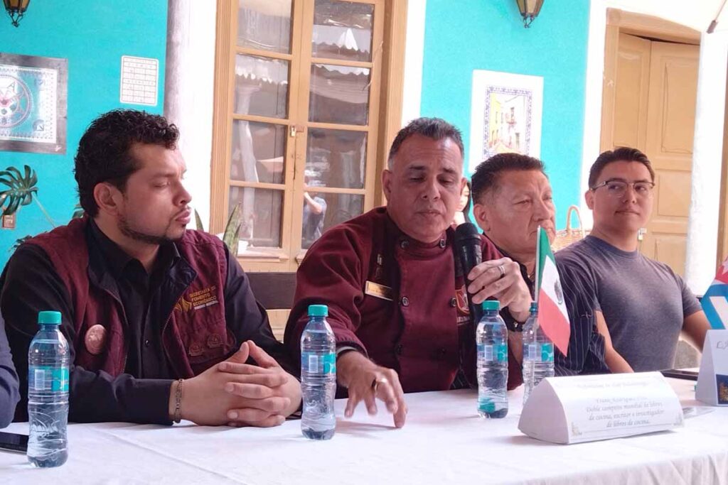 Frank Rodríguez destacó que es necesario el reconocimiento de la gastronomía tulancinguense