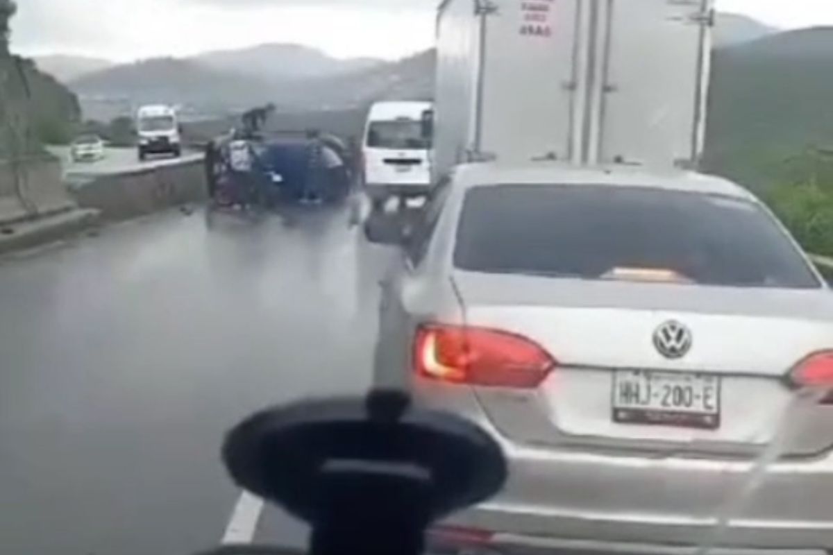 Otra más en el Corredor de la Montaña: segundo percance consecutivo deja un lesionado