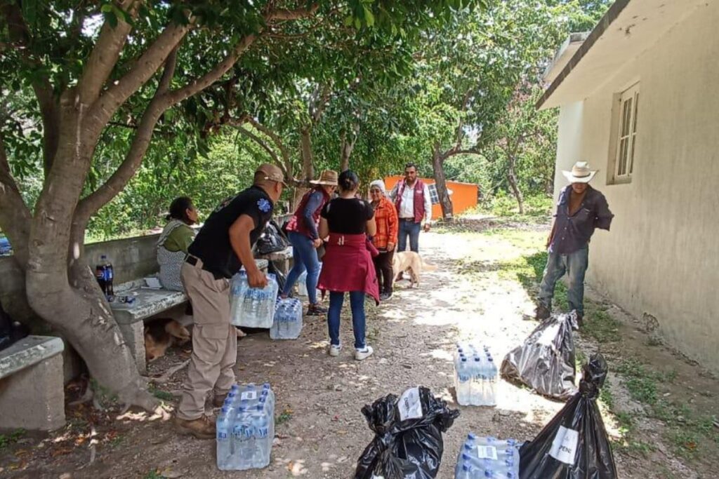 Huasca reporta comunidad incomunicada y al menos 40 viviendas afectadas por lluvias