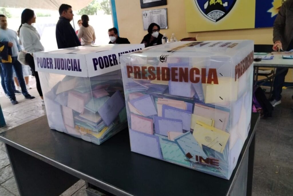 Según el INE, ¿cuántas personas no votaron en la elección del Poder Judicial en Hidalgo?