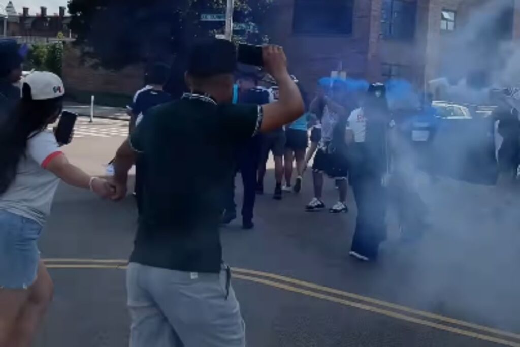 Aficionados del Pachuca casi son detenidos en Cincinnati previo al debut en el Mundial de Clubes