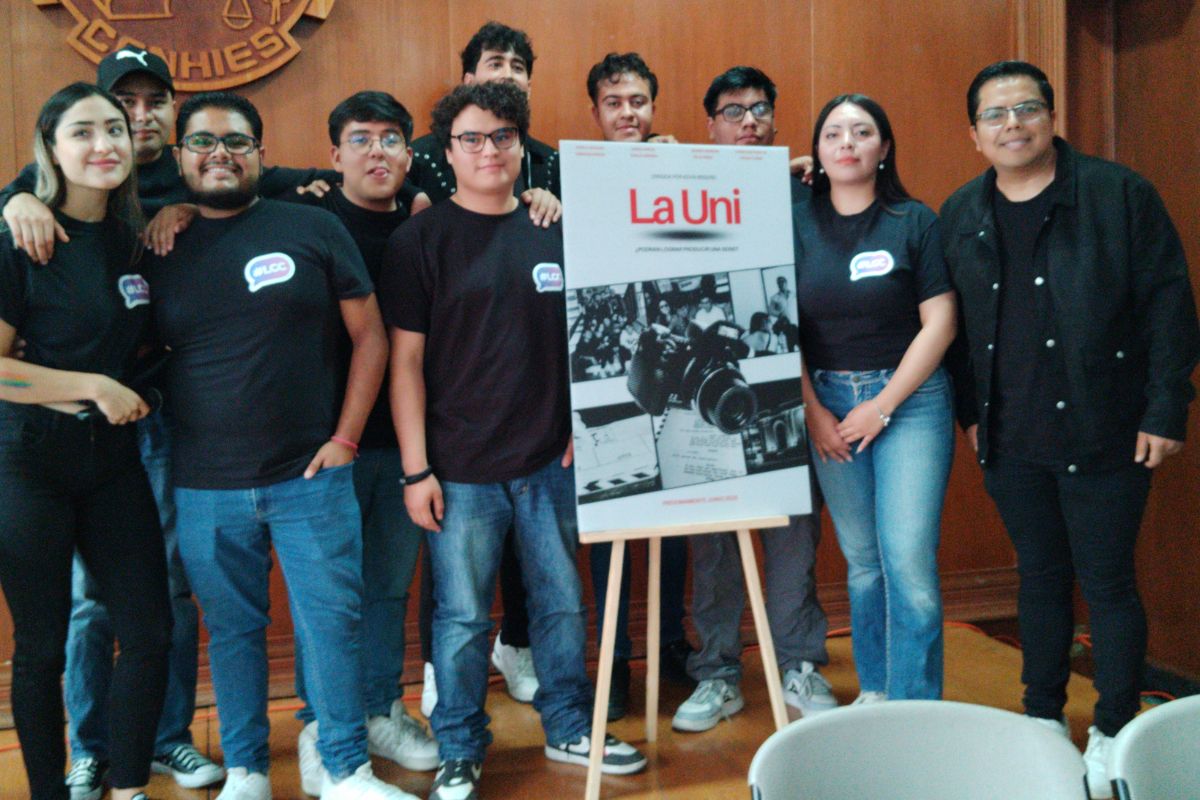 La producción audiovisual fue realizada por estudiantes del séptimo semestre de la licenciatura en Comunicación | Foto: Lizania Zavala