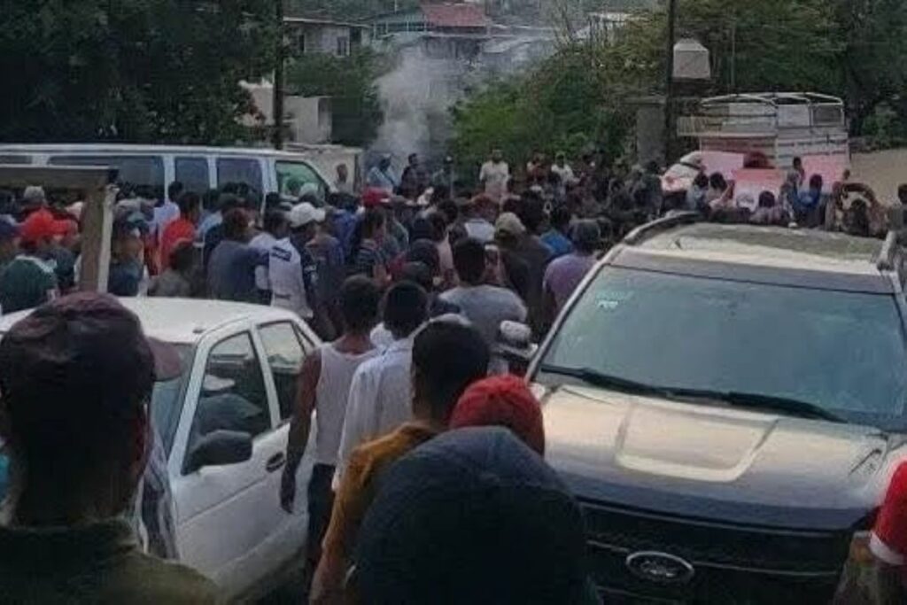 El único suceso que se presentó durante la jornada electoral fue el de la comunidad Santa Teresa | Foto: Salomón Hernández