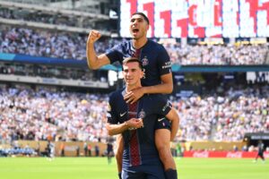Fabián Ruiz firmó un doblete y fue el arquitecto de la goleada parisina en East Rutherford.