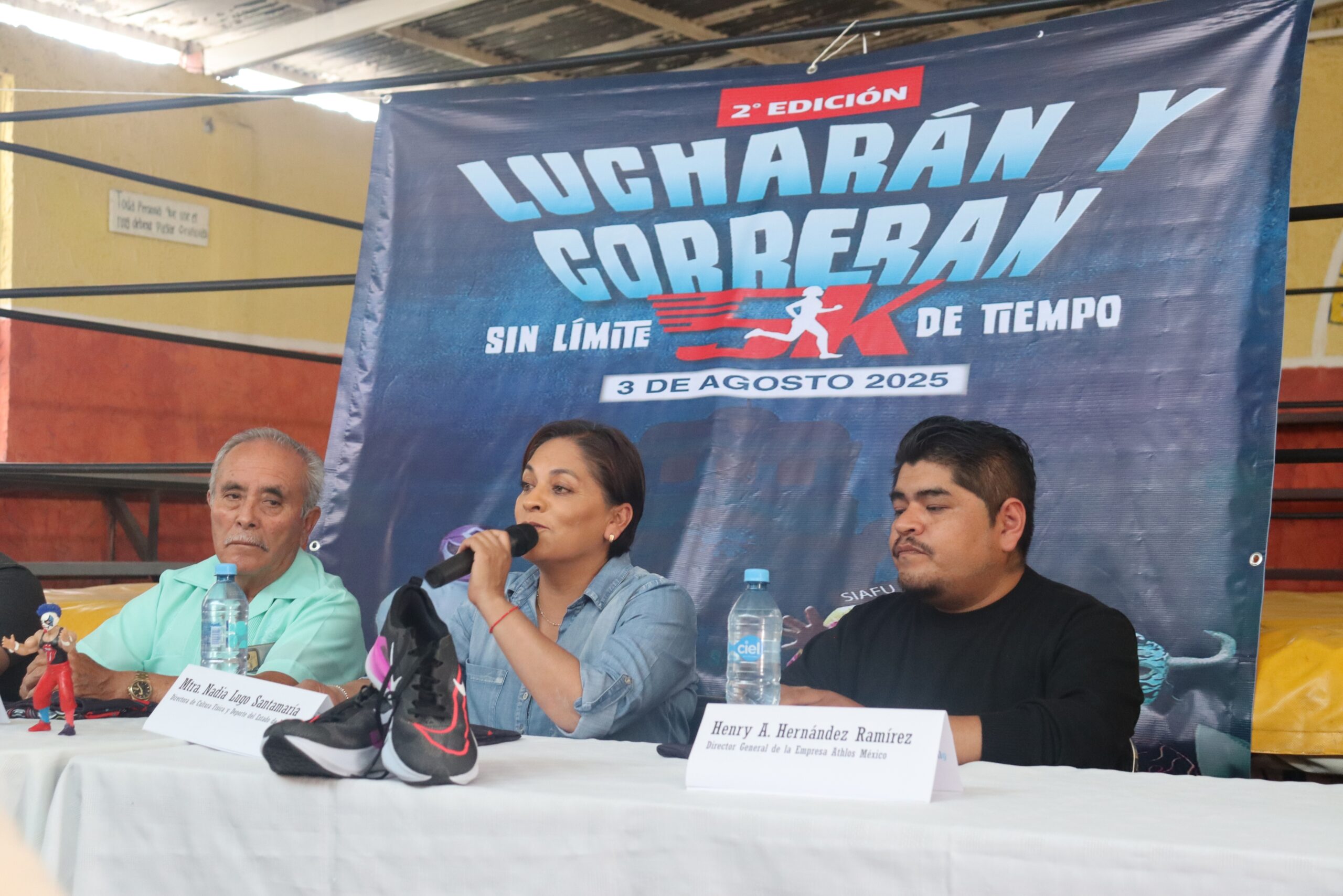 ¡De la pista al ring! Vuelve el 5K Correrán y Lucharán a las calles de Pachuca