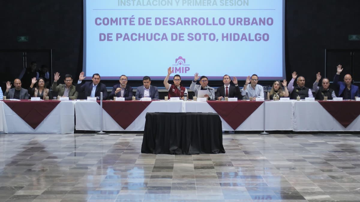 Con la finalidad de impulsar un crecimiento ordenado y sustentable, el Ayuntamiento de Pachuca formalizó la instalación del Comité Municipal de Desarrollo Urbano