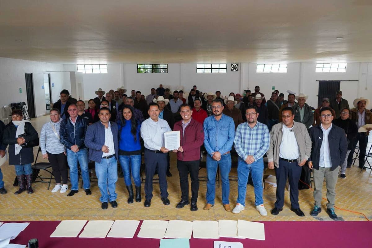 El gobierno municipal de Cuautepec de Hinojosa firmó un convenio de colaboración con la Comisión Nacional Forestal (CONAFOR) el miércoles 2 de julio