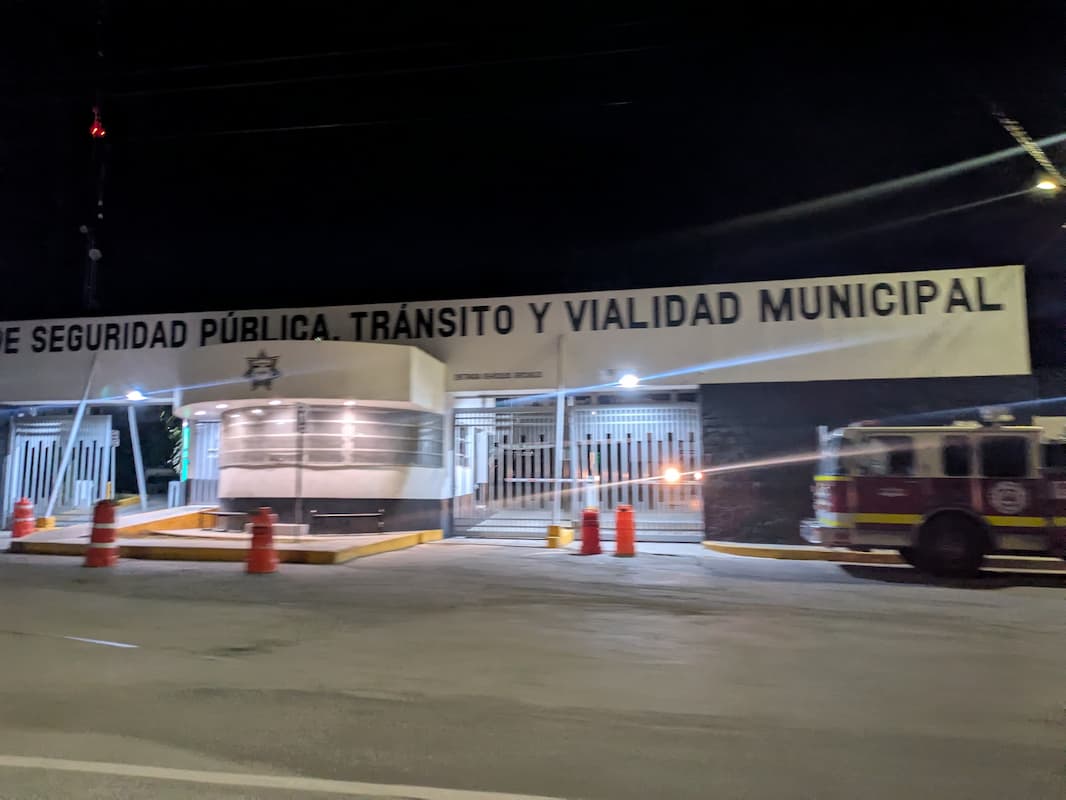 La Secretaría de Seguridad Pública de Pachuca fue atacada con disparos este domingo, pero no se reportan heridos / Foto de Saúl Hernández 