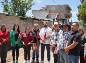Vecinos de La Cañada atestiguaron el inicio de trabajos en calles con años de rezago