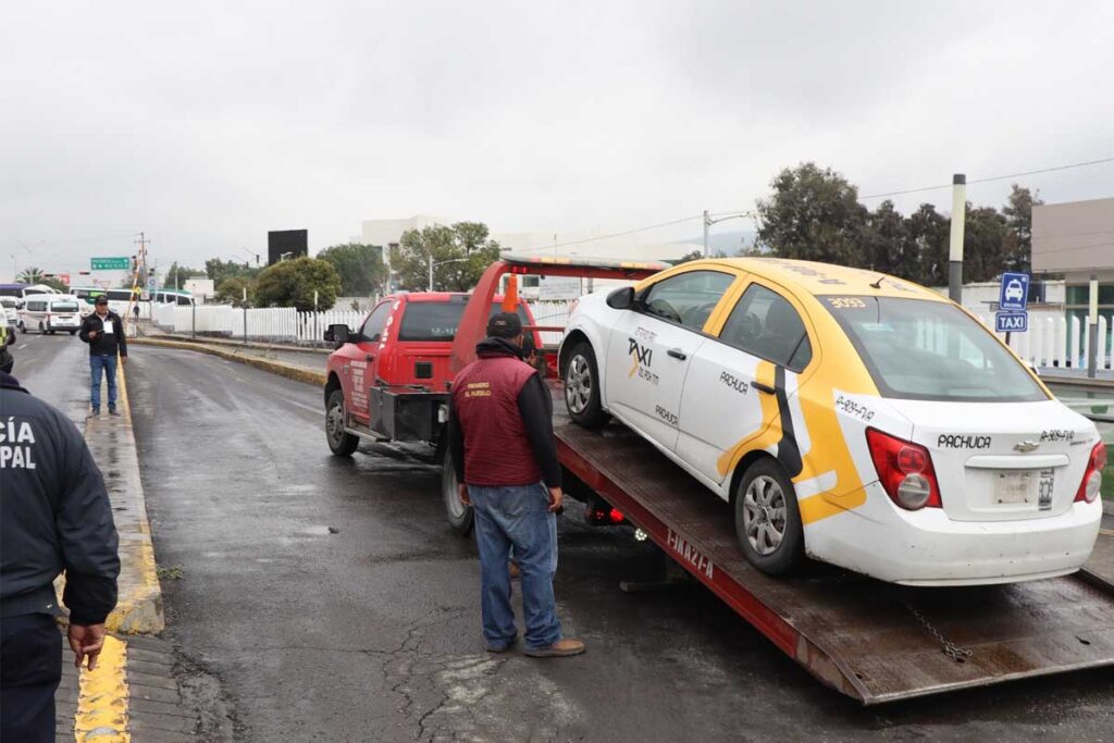 En el último mes, las autoridades han remitido 25 unidades del transporte público al corralón en Pachuc
