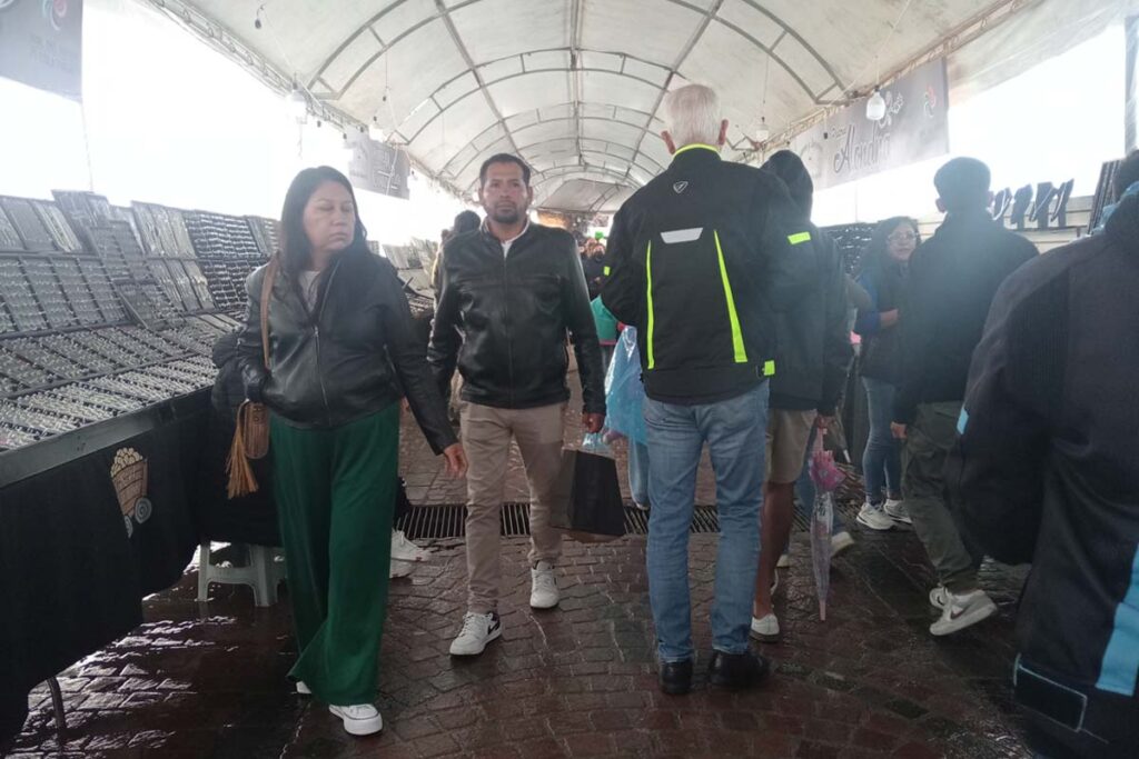 Los expositores del Festival de la Plata atribuyeron las bajas ventas al clima, por las torrenciales lluvias