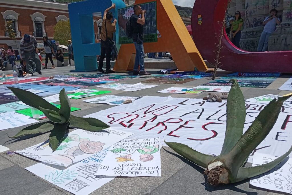 Comunidades de Epazoyucan exigen cancelar parque solar por falta de consulta