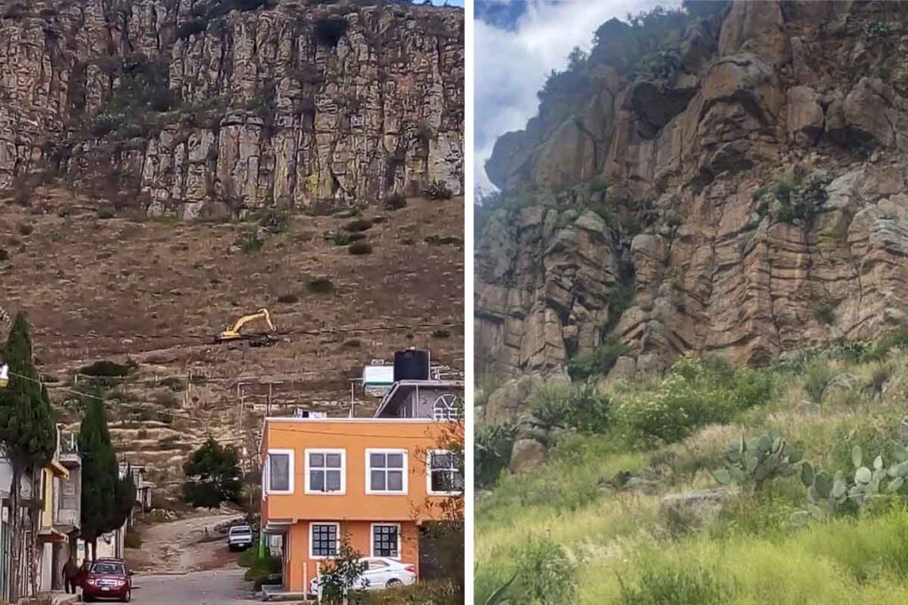 En los cerros de La Cañada y Huapalcalco, autoridades realizan recorridos sin que a la fecha hayan detectado algo anormal